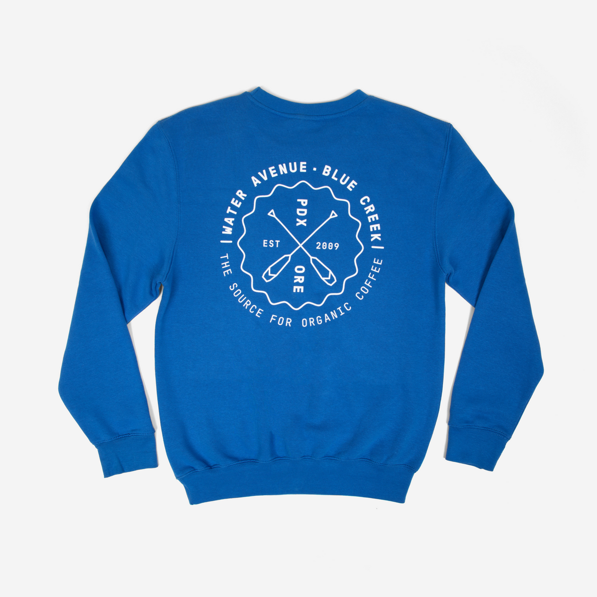 Blue Creek Crewneck – Water Avenue Coffee