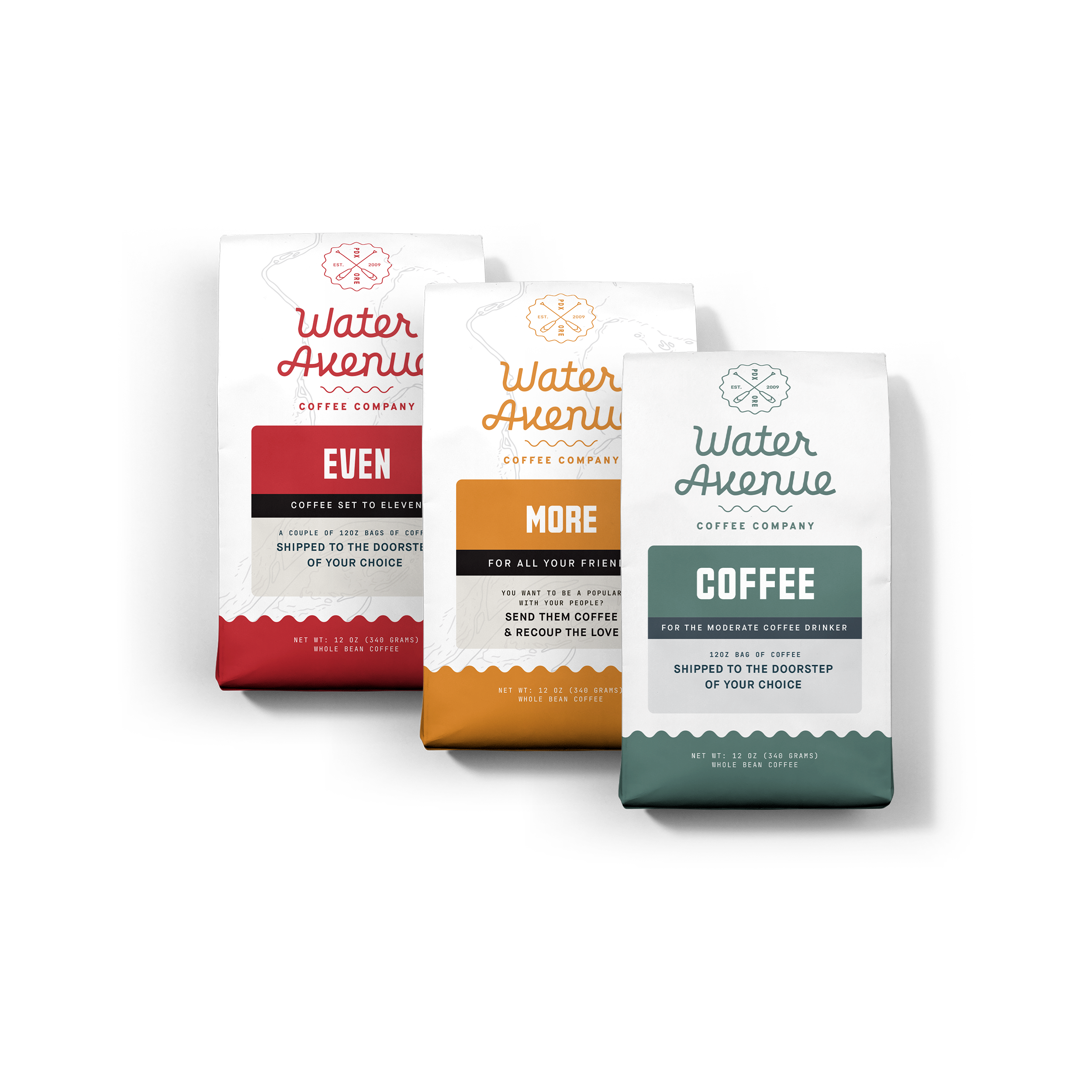 Three 12 oz. Bags