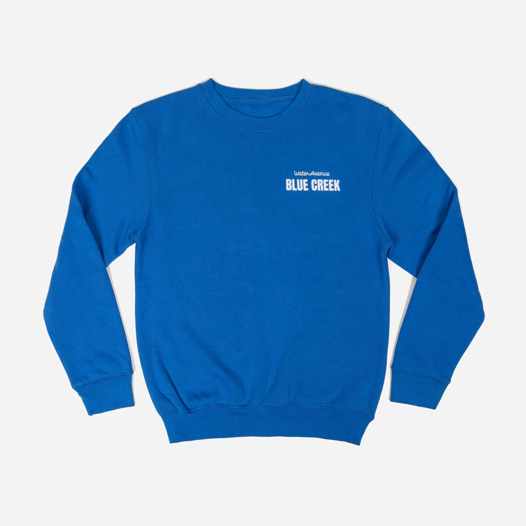 Blue Creek Crewneck – Water Avenue Coffee